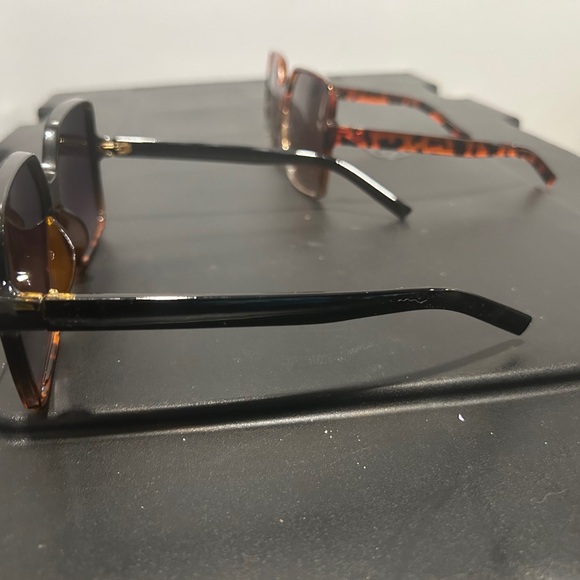 Stylish Tortoise Shell and Black Sunglasses Set main image 14